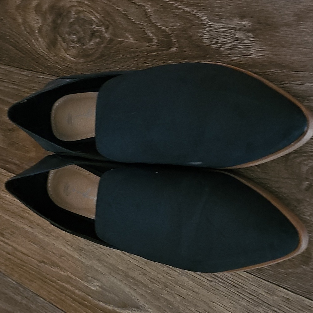 Black Slip-On Loafers